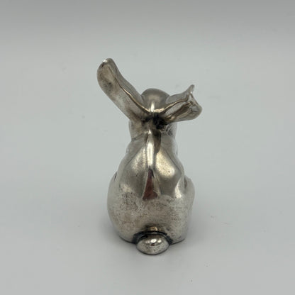 Estate Sterling Silver Miniature Statuette Hare by Tiffany & Co.  - Original Box & Pouch