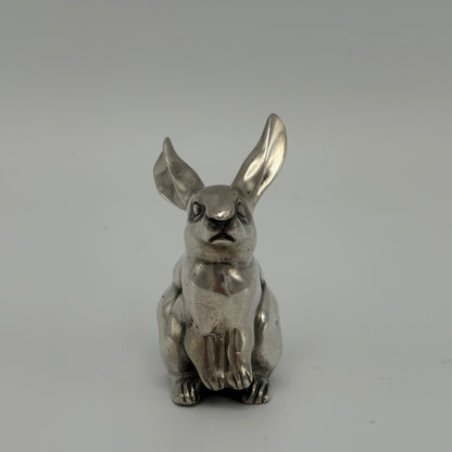 Estate Sterling Silver Miniature Statuette Hare by Tiffany & Co.  - Original Box & Pouch