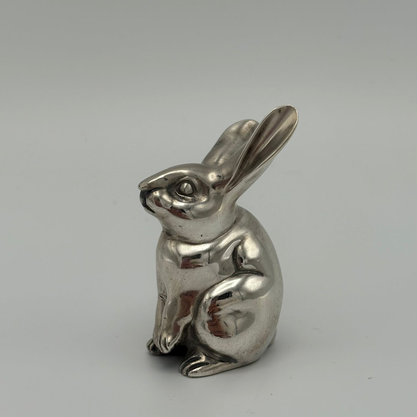 Estate Sterling Silver Miniature Statuette Hare by Tiffany & Co.  - Original Box & Pouch