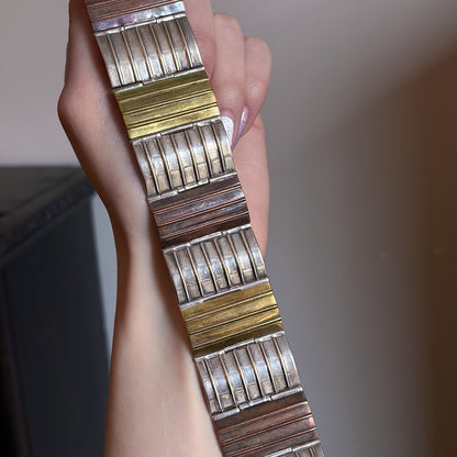 Stella Popowski Mixed-Metal Link Bracelet