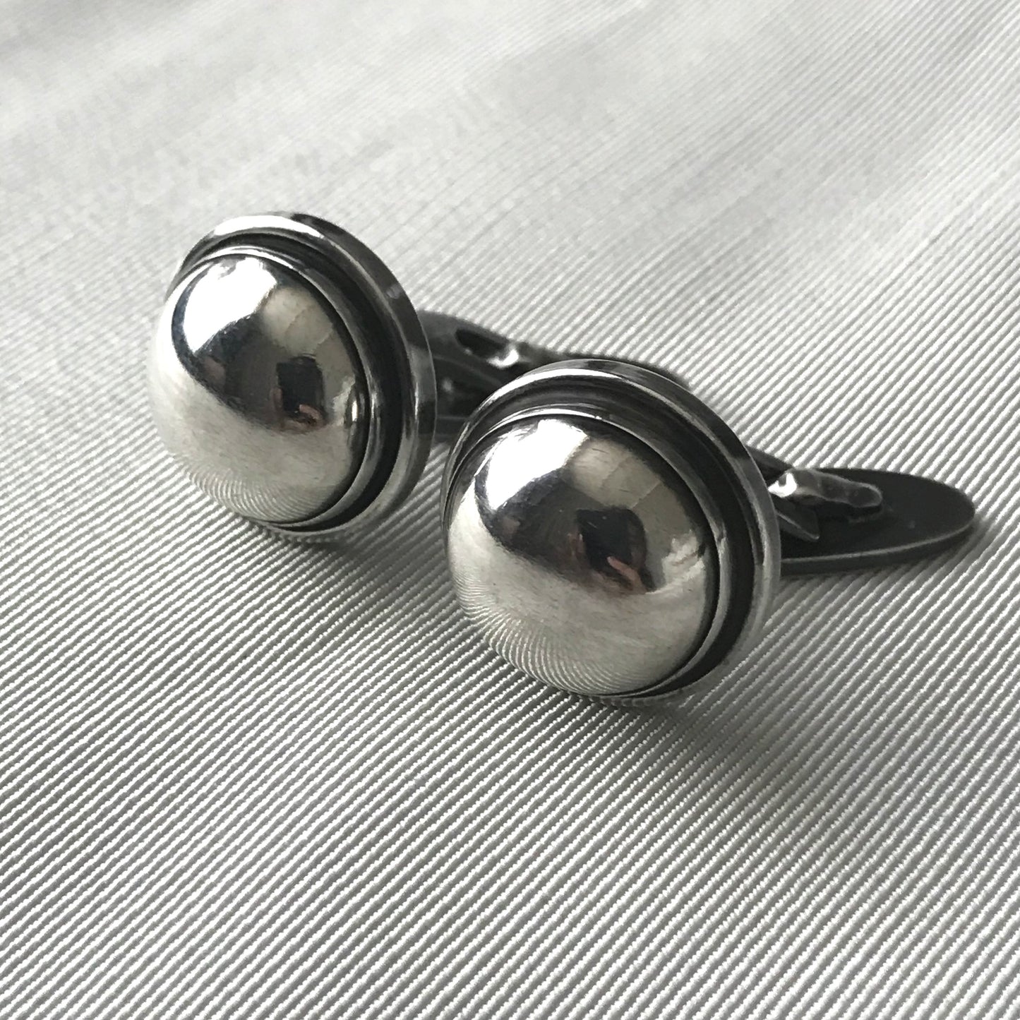 Georg Jensen Sterling Silver Cufflinks No. 44F by Harald Nielsen