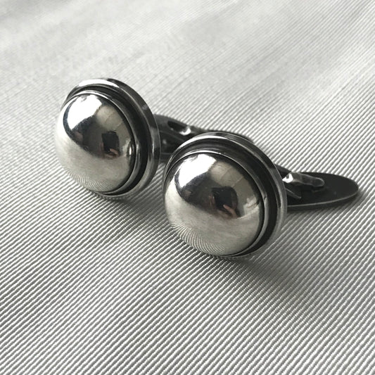 Georg Jensen Sterling Silver Cufflinks No. 44F by Harald Nielsen