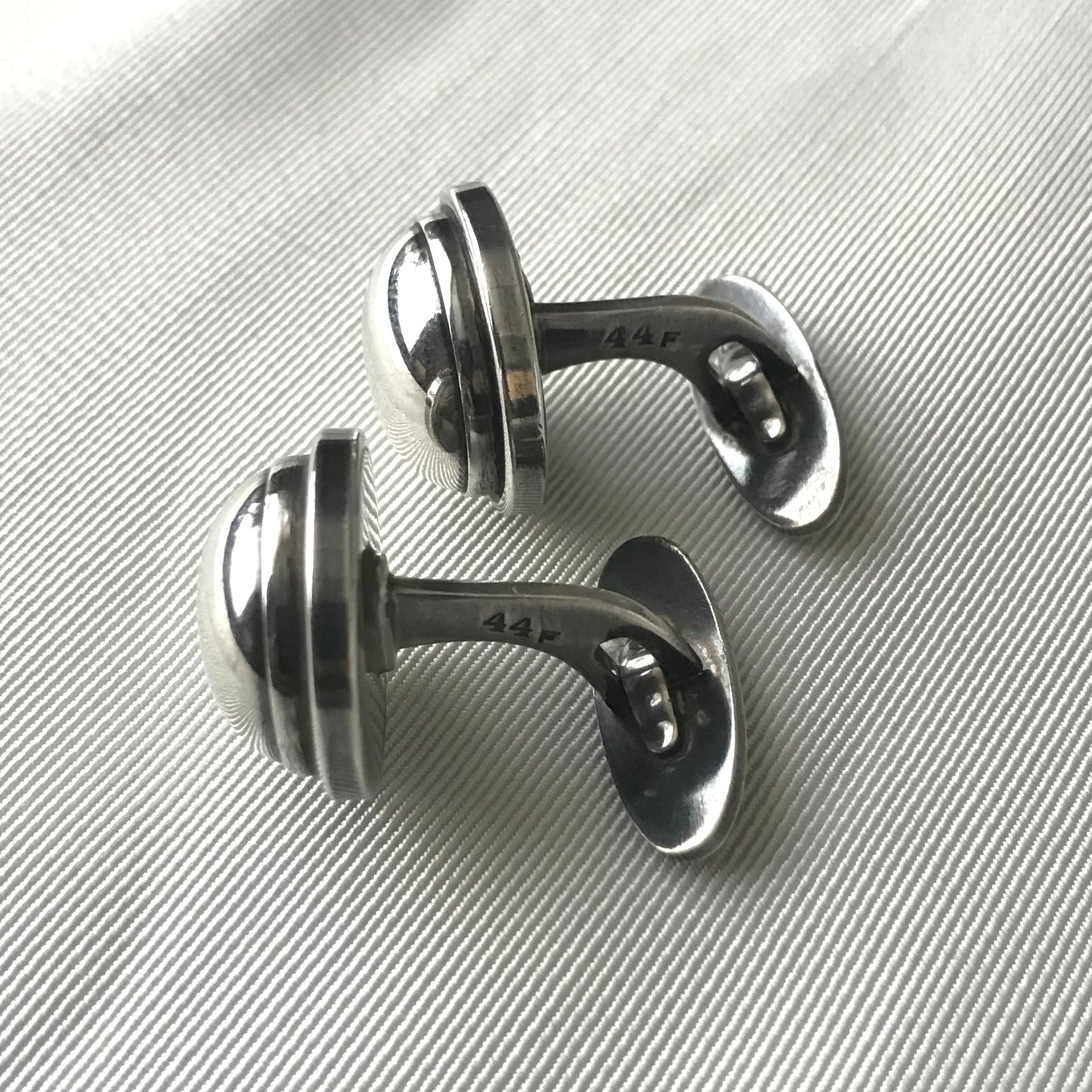 Georg Jensen Sterling Silver Cufflinks No. 44F by Harald Nielsen