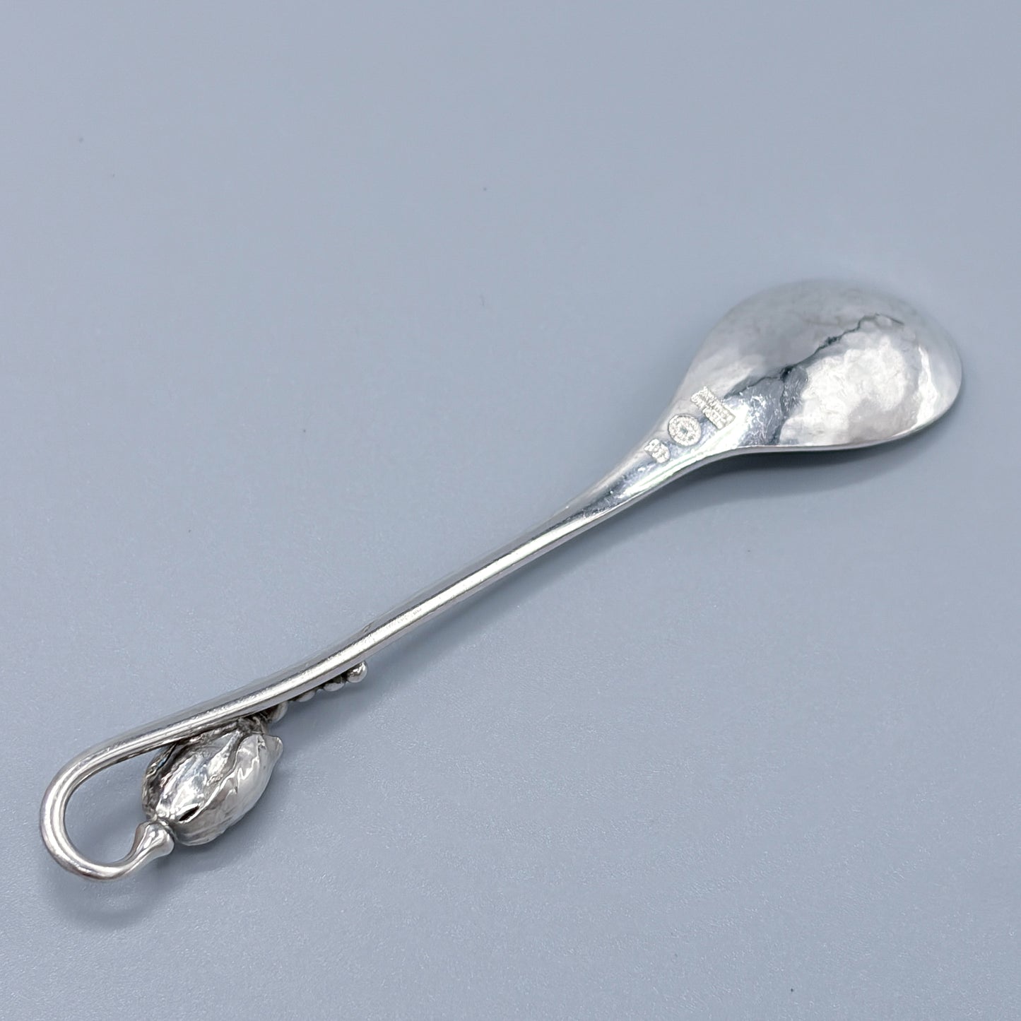 Estate Georg Jensen Sterling Silver "Blossom" Small Mocha Spoon no 84
