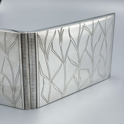 Georg Jensen Sterling Silver Large Cigarette Box No. 284B by Jorgen Jensen