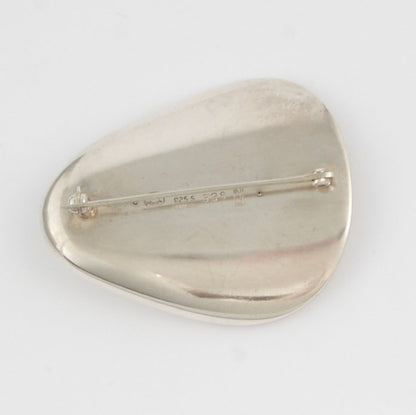 Georg Jensen Sterling Brooch by Nanna Ditzel Design No. 328