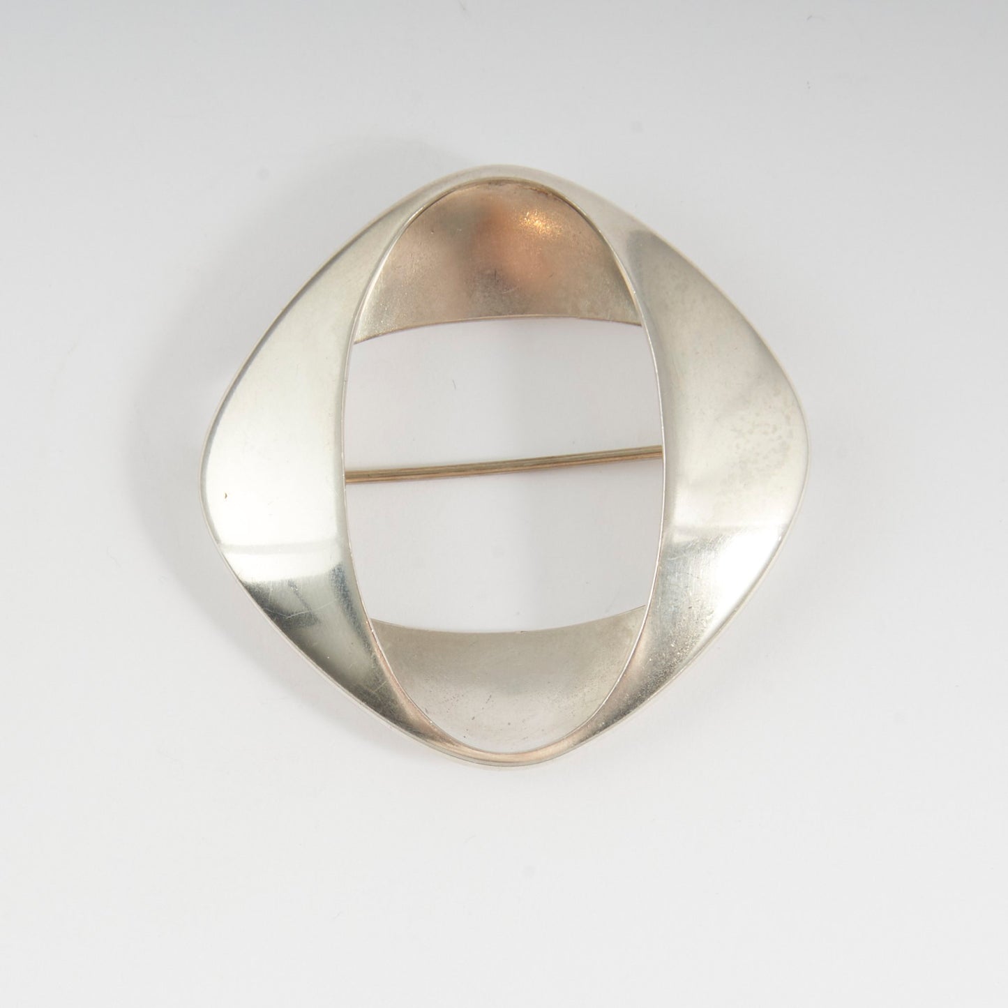 Georg Jensen Sterling Brooch, Design #368 by Henning Koppel