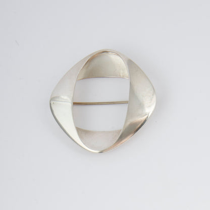 Estate Georg Jensen Sterling Brooch by Henning Koppel, Design 368