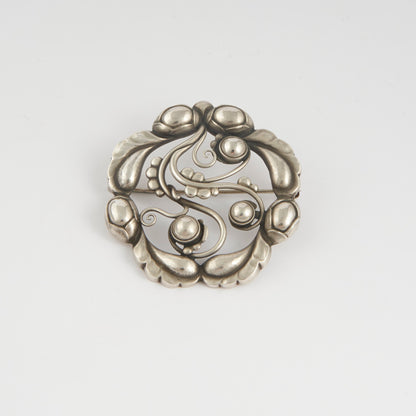 Estate Georg Jensen Sterling Brooch, Design No. 159