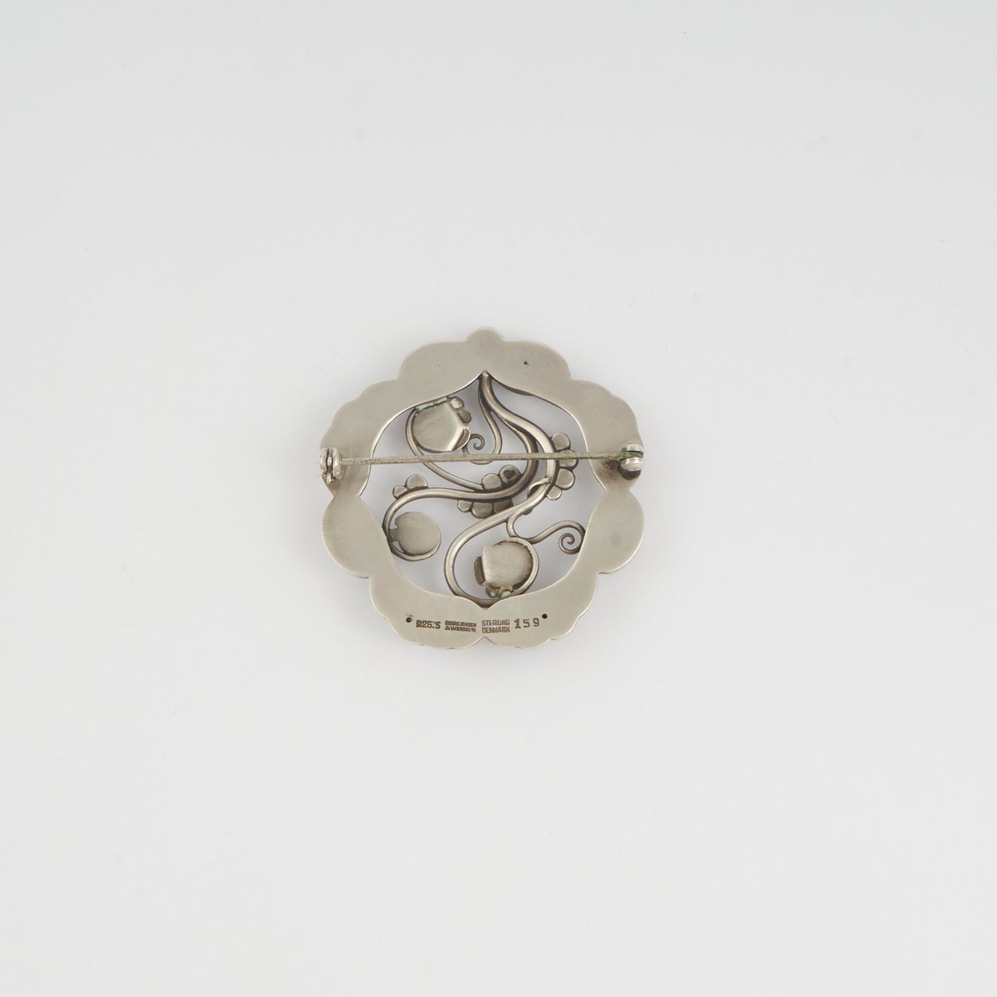 Georg Jensen Sterling Brooch, Design No. #159