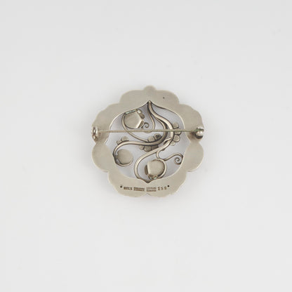 Estate Georg Jensen Sterling Brooch, Design No. 159