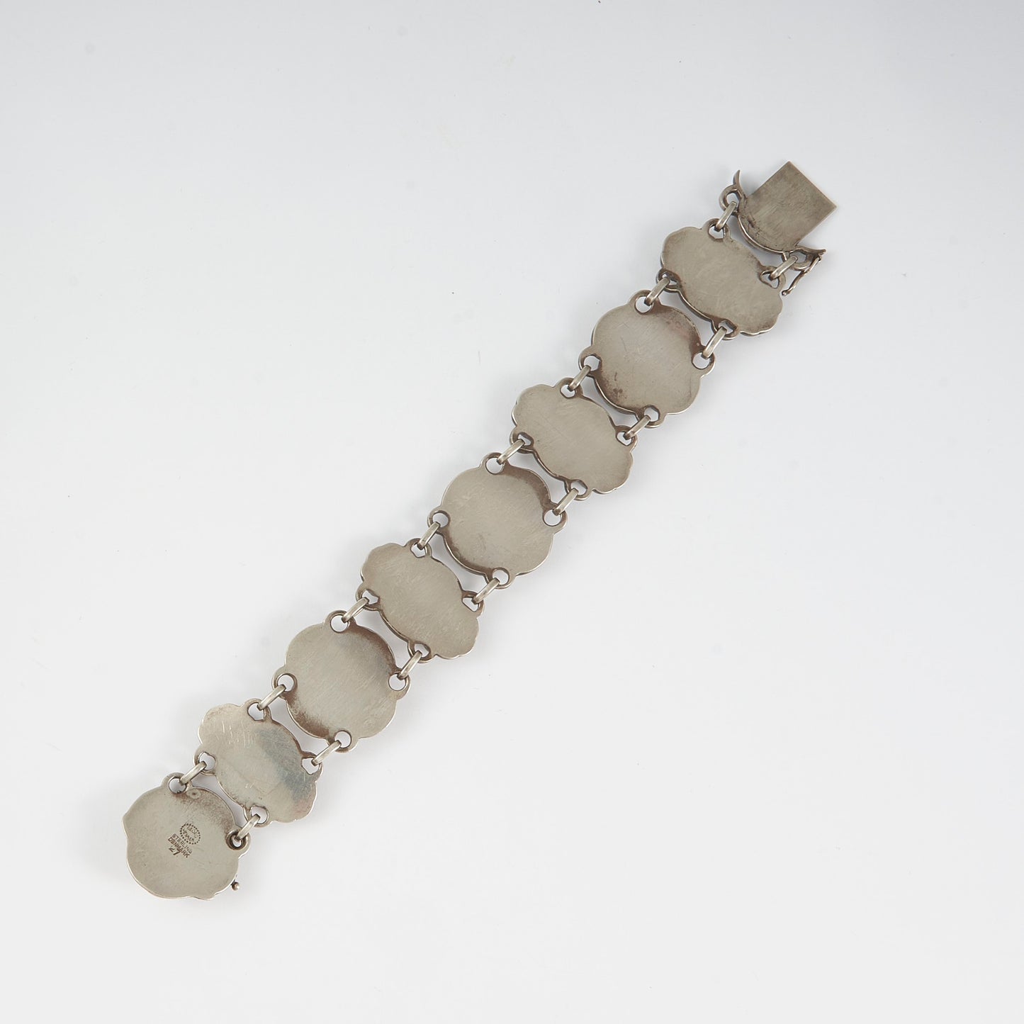 Georg Jensen Sterling Floral Bracelet Design No. 27