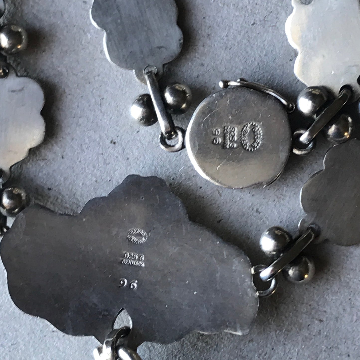 Georg Jensen "Moonlight Grape" Necklace No. 96B by Harald Nielsen