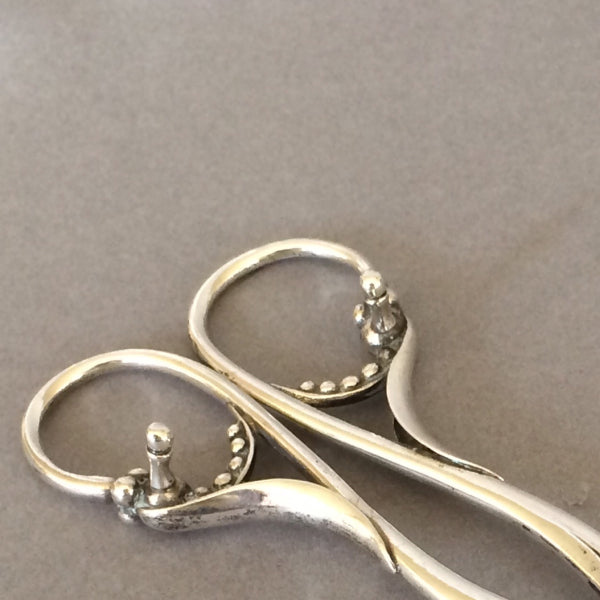 Estate Georg Jensen Sterling Silver Ornamental Grape Shears No. 171