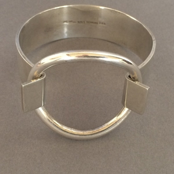 Hans Hansen Sterling Silver Ring Bracelet by Bent Gabrielsen