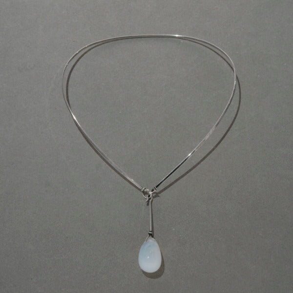 Vivianna Torun Swedish Period Opalescent Glass Drop Pendant