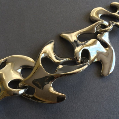 Georg Jensen Amoeba Bracelet by Henning Koppel, No. 89