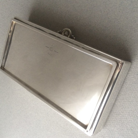 Georg Jensen Sterling Silver Keepsake Box No. 962 By Jorgen Jensen