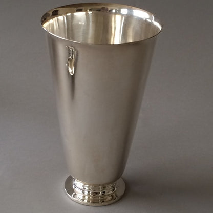 Georg Jensen Sterling Silver Vase No. 674 by Harald Nielsen