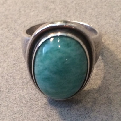 Georg Jensen Ring No 46A with Amazonite