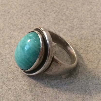 Georg Jensen Ring No 46A with Amazonite