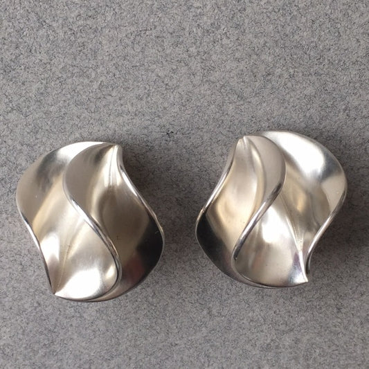 Georg Jensen Modernist Earrings No 367