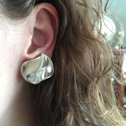 Georg Jensen Modernist Earrings No 367