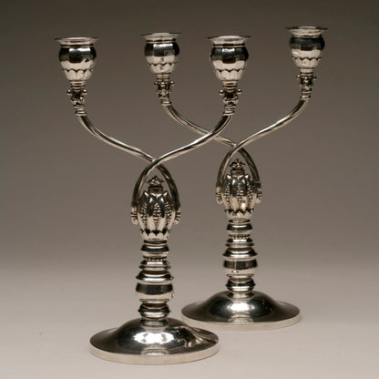 Georg Jensen candelabra no. 343