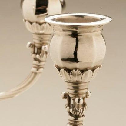 Georg Jensen candelabra no. 343