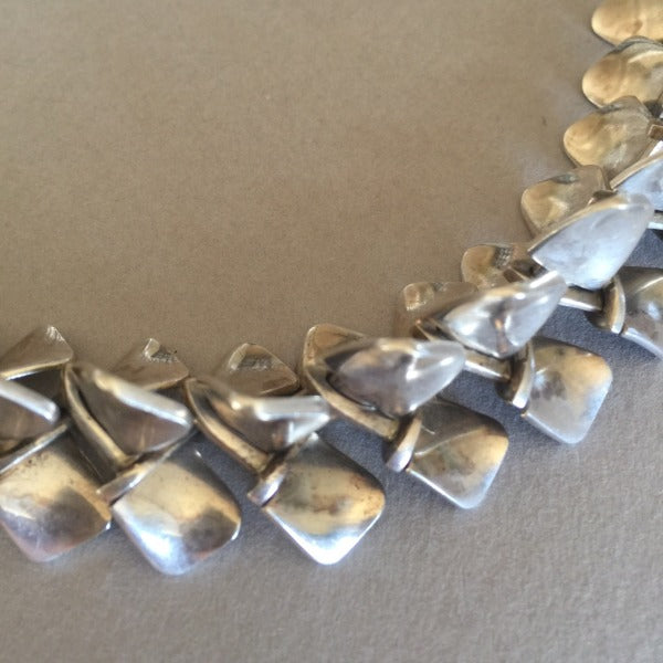 Georg Jensen Vertebrae Necklace No. 108 By Nanna Ditzel Very Rare