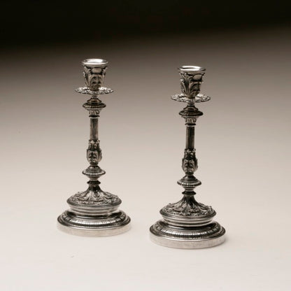 Buccellati (Grande Imperiale) Sterling Silver Candlesticks