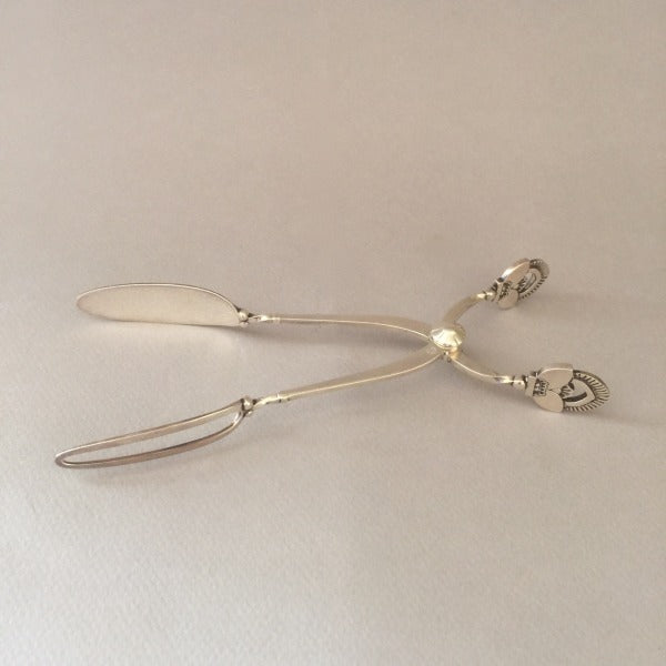 Georg Jensen Sterling Silver Sandwich Scissors in the "Cactus" Pattern