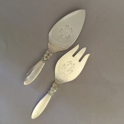 Georg Jensen "Cactus" Fish Serving Set