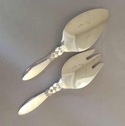 Georg Jensen "Cactus" Fish Serving Set