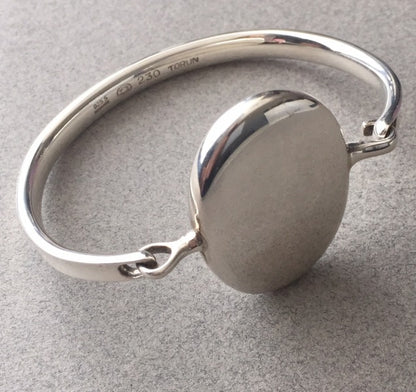 Georg Jensen Sterling Silver Bangle No. 230 by Vivianna Torun