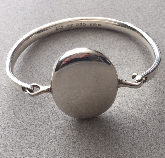 Georg Jensen Sterling Silver Bangle No. 230 by Vivianna Torun