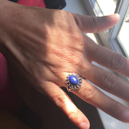 Georg Jensen Ring No. 26 with Lapis Lazuli