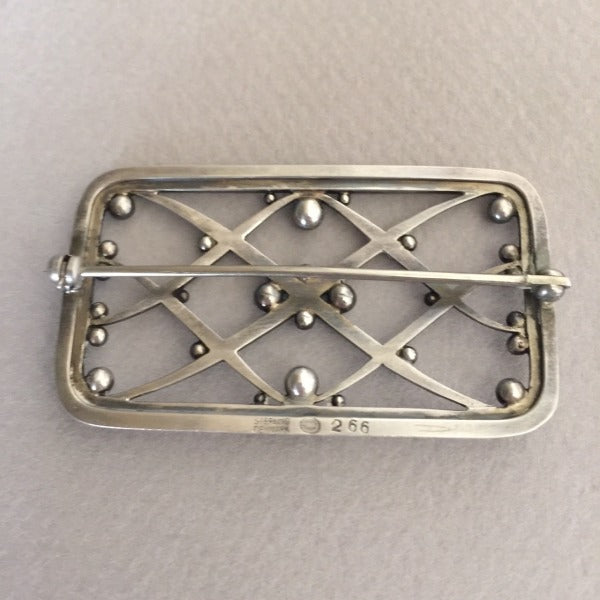 Georg Jensen Brooch No. 266