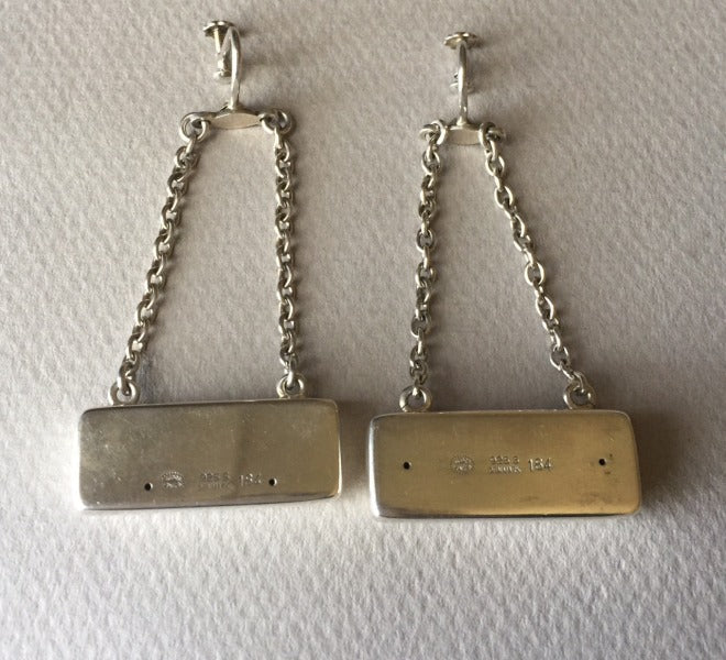 Georg Jensen Pendant Earrings No. 184 by Astrid Fog