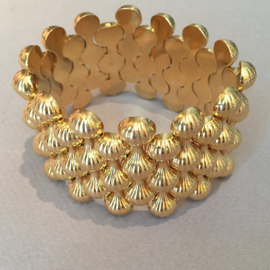 Georg Jensen 18K Gold No. 1110A Bracelet by Arno Malinowski