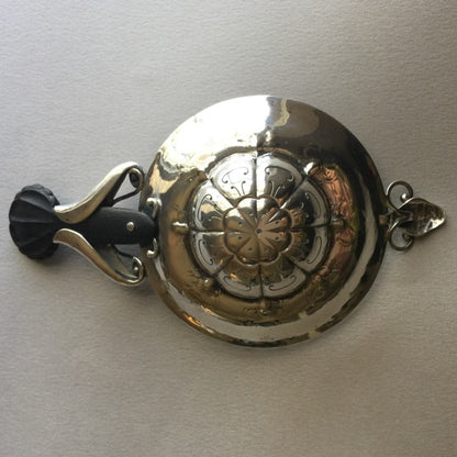 Georg Jensen 830 Silver Tea Strainer No. 98 Very Rare