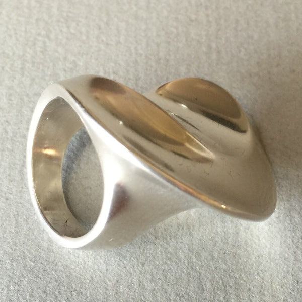 Georg Jensen Modernist Ring by Hans Hansen