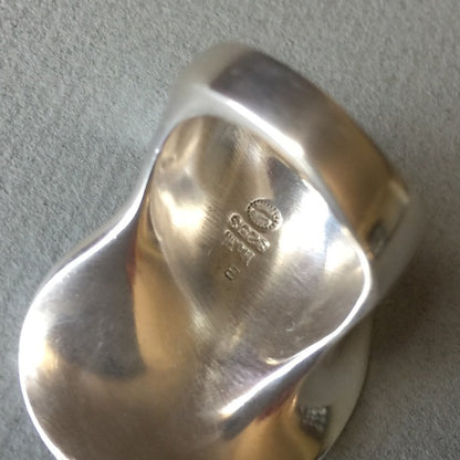 Georg Jensen Modernist Ring by Hans Hansen