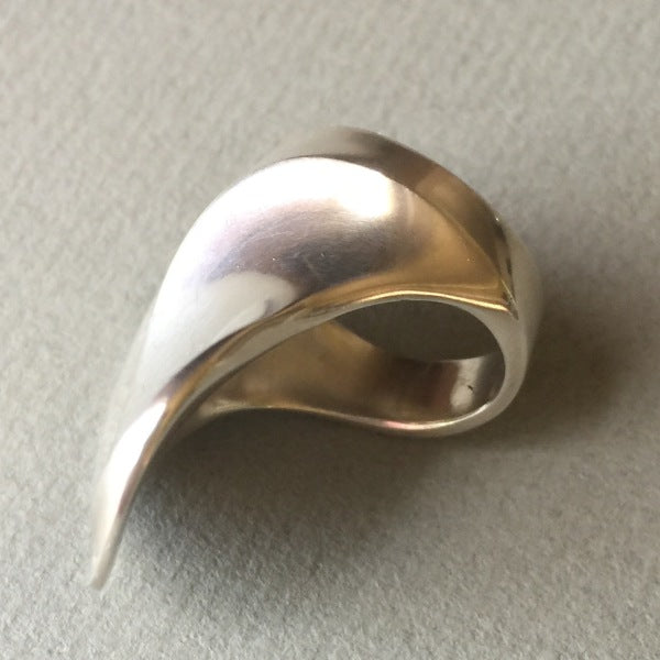 Georg Jensen Modernist Ring by Hans Hansen