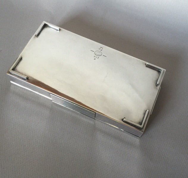 Georg Jensen Sterling Silver Keepsake Box No. 712 by Sigvard Bernadotte