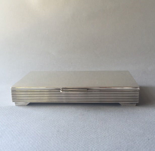 Georg Jensen Sterling Silver Keepsake Box No. 712 by Sigvard Bernadotte