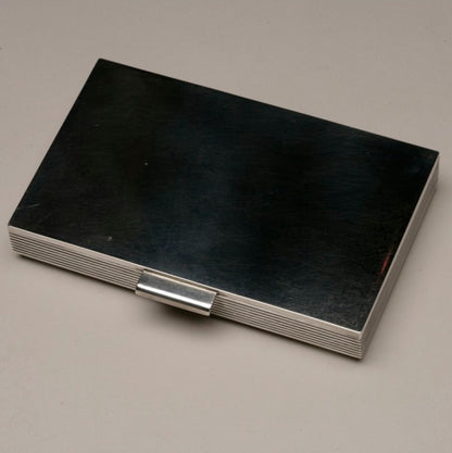 Georg Jensen Sterling Silver Keepsake Box No. 712 by Sigvard Bernadotte