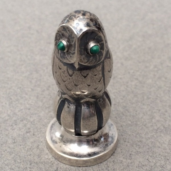 Georg Jensen Super Rare Sterling Silver "Owl" Wax Seal