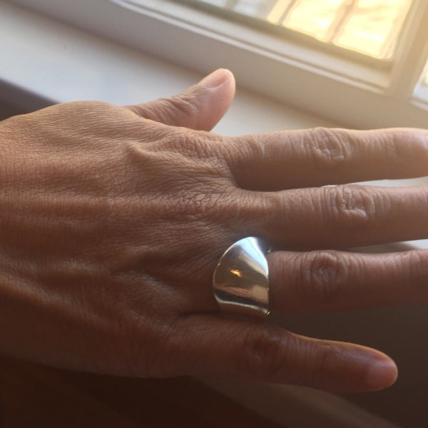 Georg Jensen "Mobius" Ring No. 148 by Vivianna Torun