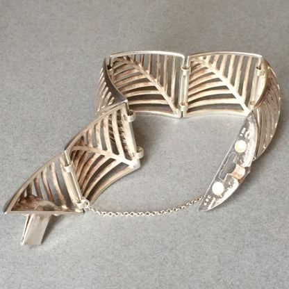 Georg Jensen Sterling Silver "Grates" Bracelet No. 389 by Nanna Ditzel